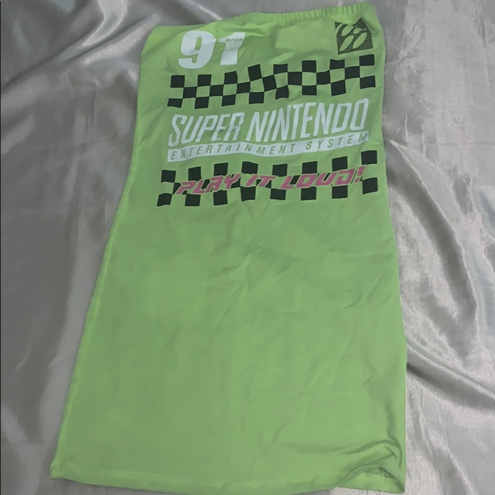 Nintendo tube top dress
